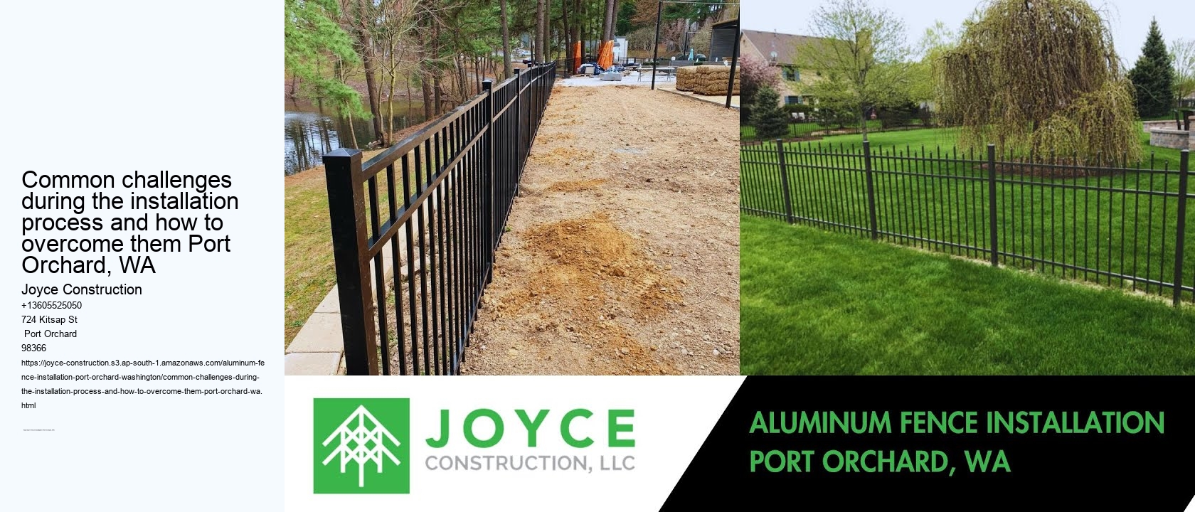 Common challenges during the installation process and how to overcome them Port Orchard, WA